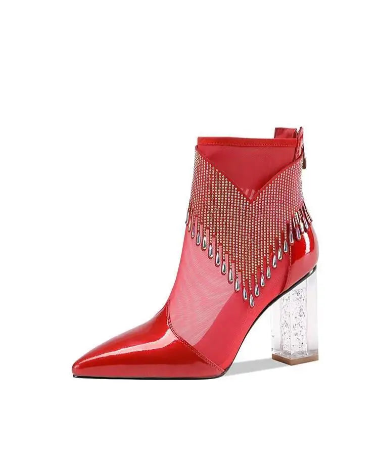 Very Popular Lace Heels for Women's Wedding Reception