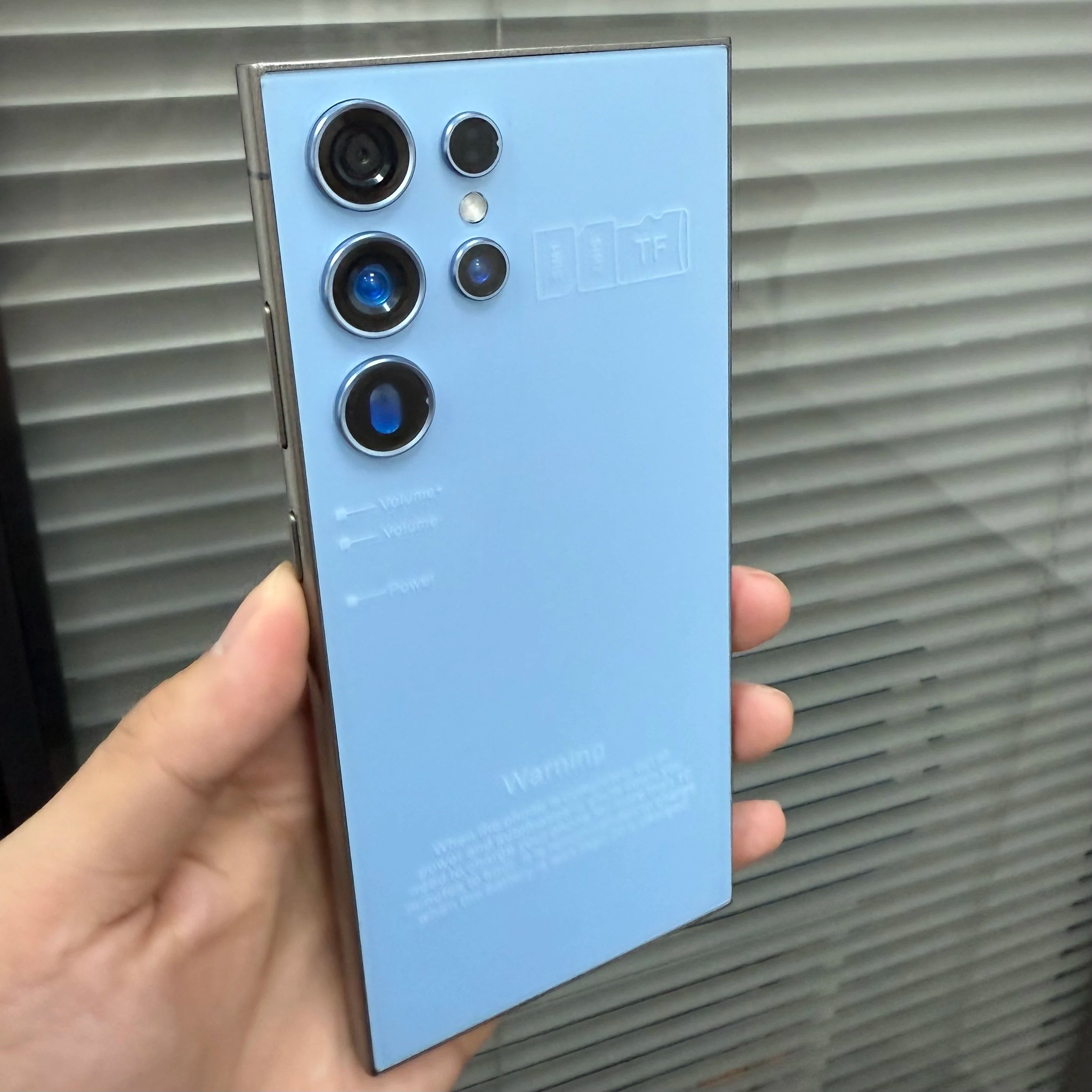 Tidesmit S25 Ultra smartphone with 22GB RAM 2TB storage and 7.3 inch full screen for high performance 5G gaming