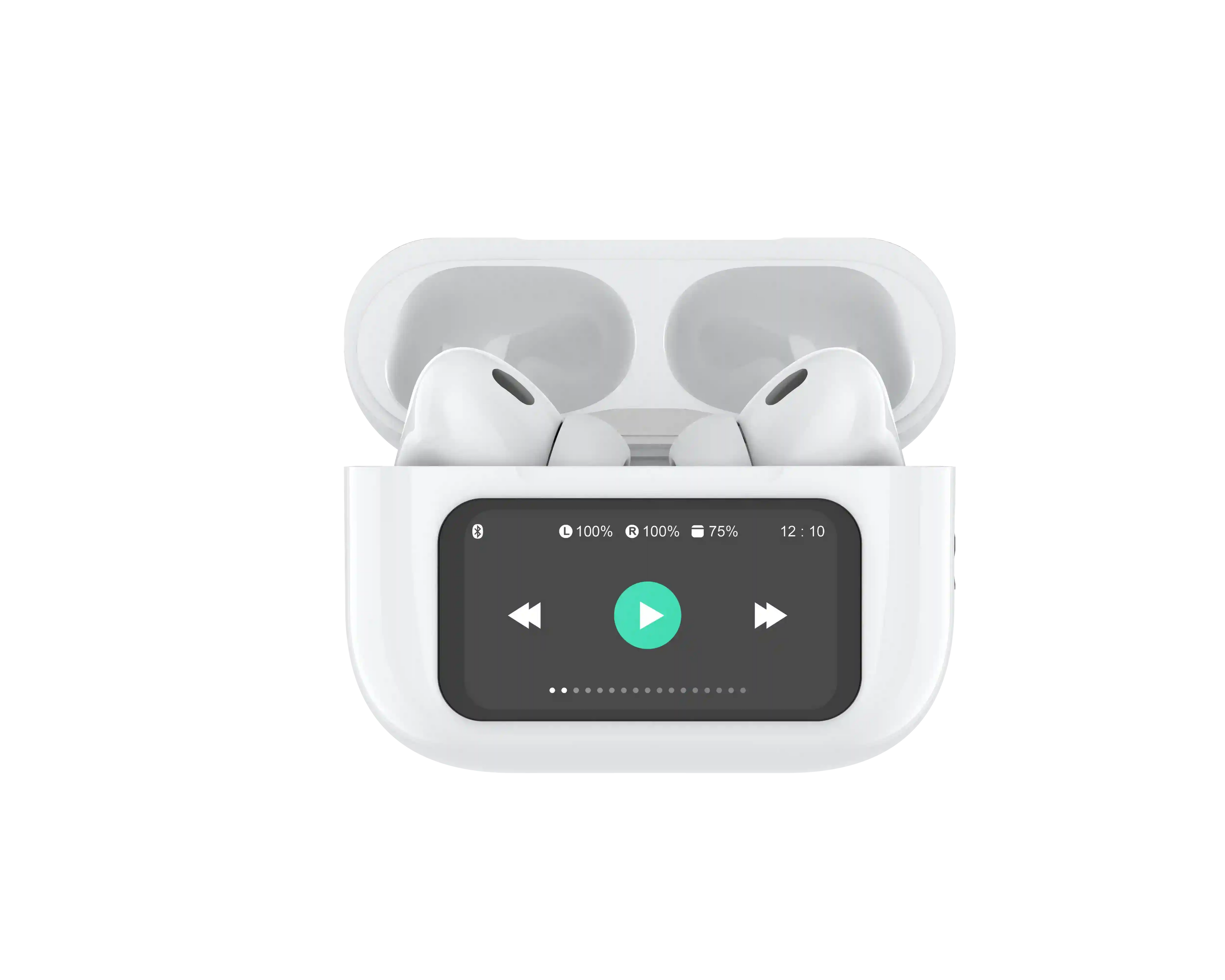 Tidesmit Wireless Sleeping Earbuds In-Ear TWS Hi-Fi Audio White Tidesmit