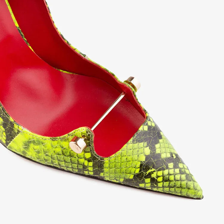 2025 Designer Women's Thin Summer Lightweight Stiletto Shoes Sandals Red Bottom Fashion Pumps Factory Direct Luxury Collection