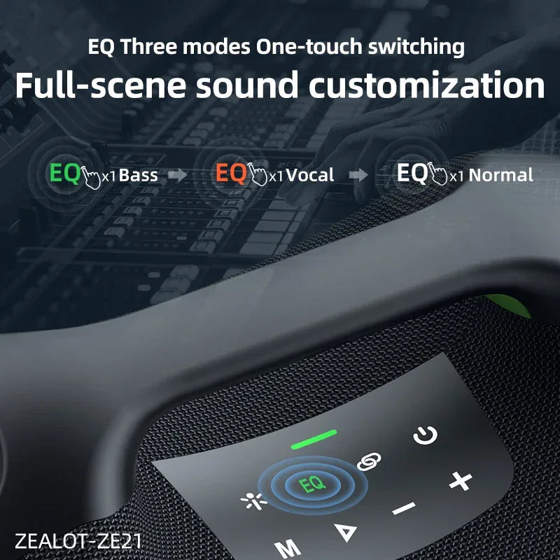 Portable Bluetooth Speaker 250W IPX7 Waterproof 360 Wireless Audio My Store
