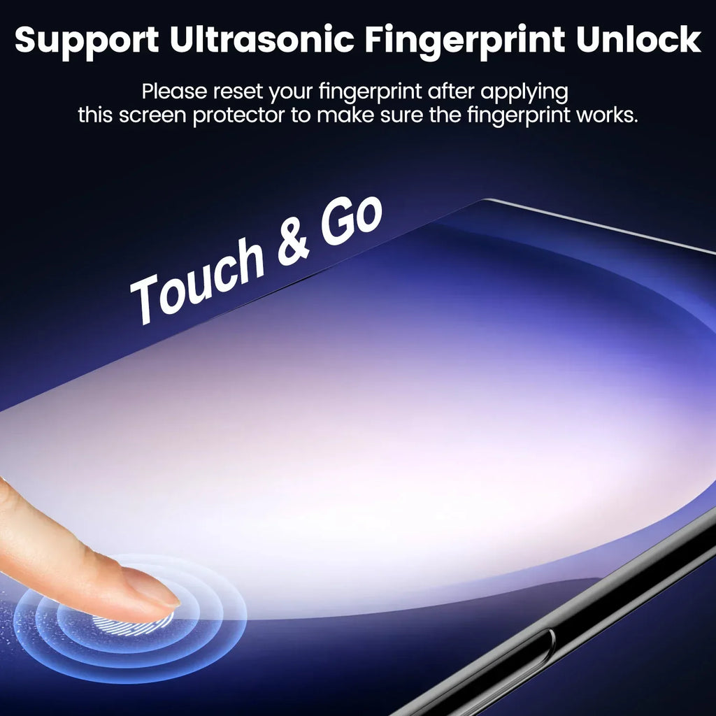 Galaxy S24 Ultra Screen Protector - 2 Pack Anti-Scratch Ceramic Shield Tidesmit