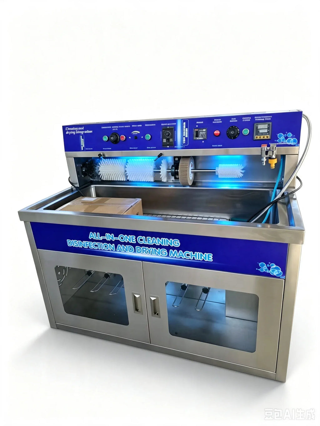 Commercial Stainless Steel Steam Cleaning Shoe Washer Washing Machine with Dryer for Shoes Sneakers