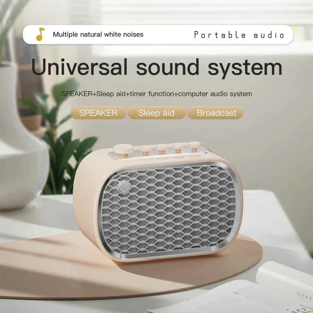 Portable Bluetooth Speaker - Wireless Beige Audio with 360 Sound My Store