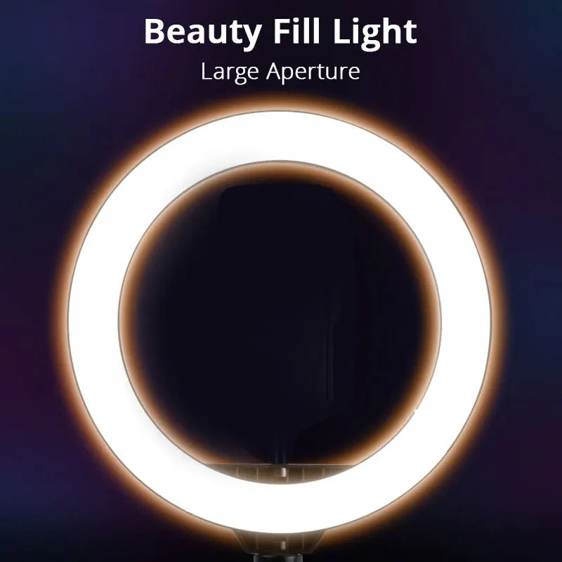 Dimmable LED Ring Light with Adjustable Tripod Stand - Tidesmit EU Tidesmit
