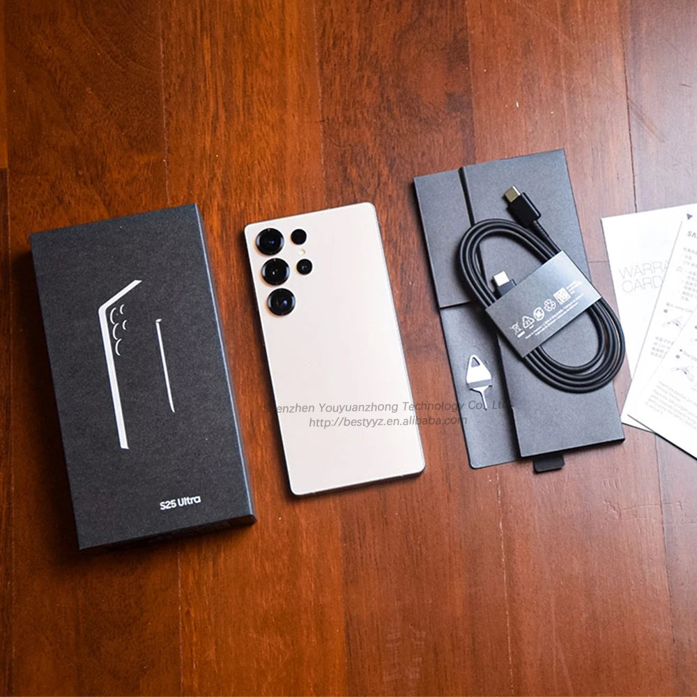 2025 Online Retailer Hot Selling S25 Ultra 5G Smartphone 6.9 Inch 12GB+512GB Telephone With S-Pen Android Mobile Phones