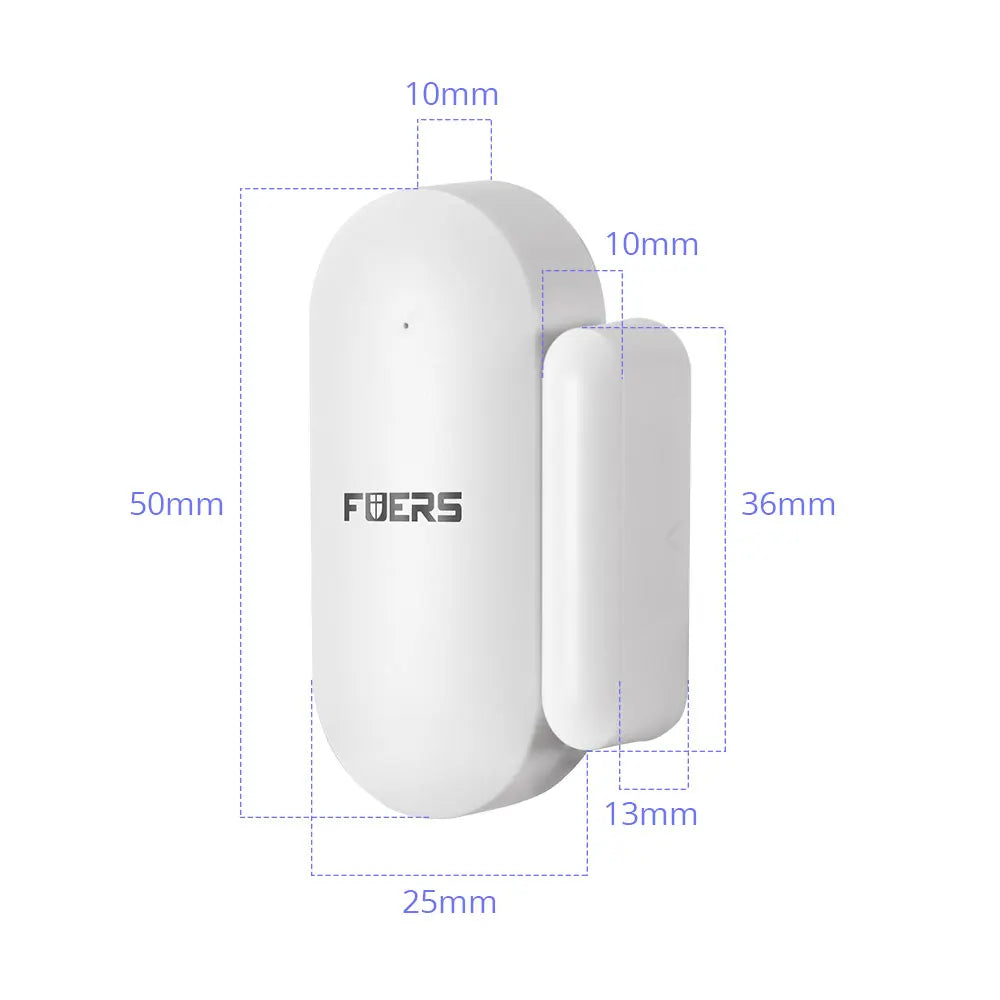 Fuers WIFI 4G 2G GSM Alarm System work with Tuya SmartBurglar Alarm Wireless Wired Security Zone Link Alexa Google Motion Sensor