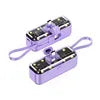 5000mAh Portable Fast Charging Power Bank with LED Display 5000mAh Purple(TYPE-C Plug) Tidesmit