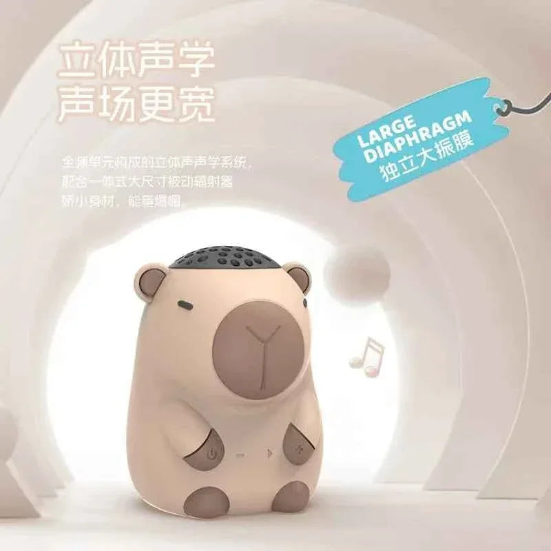 Capybara Portable Bluetooth Speaker - 360 Wireless Audio, Waterproof My Store