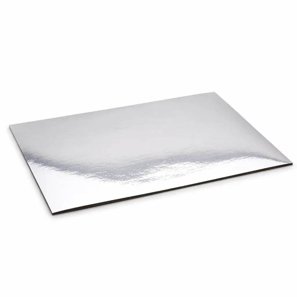 A4 Silver Glossy PET Waterproof Printable Sticker Sheet Holographic Vinyl - Angle/Detail 6