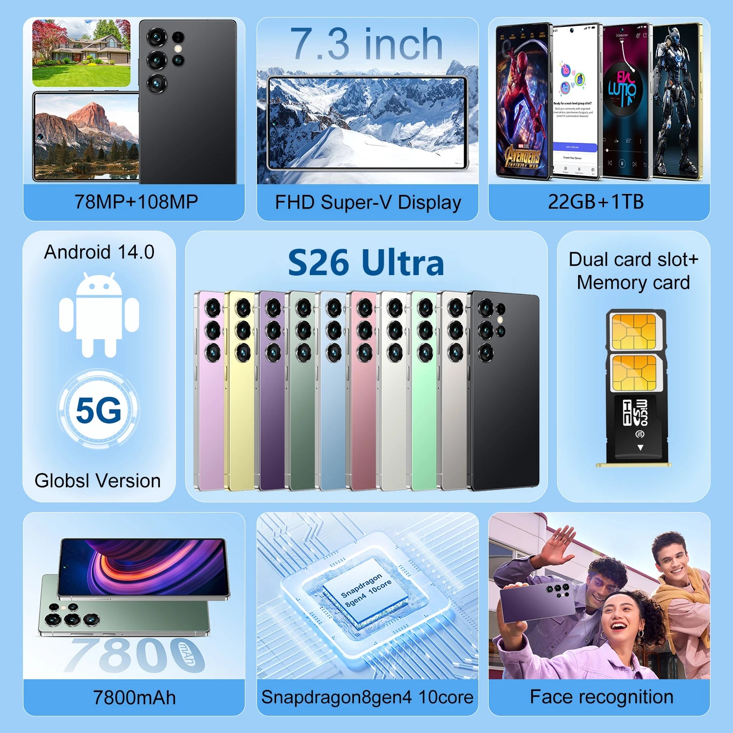 Close up view of S26 5G smartphone showing side buttons, charging port, and high quality chassis finish.