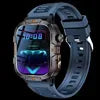 Pro Smartwatch Fitness Tracker with Bluetooth Calling - Model QX12 Blue QX12 My Store