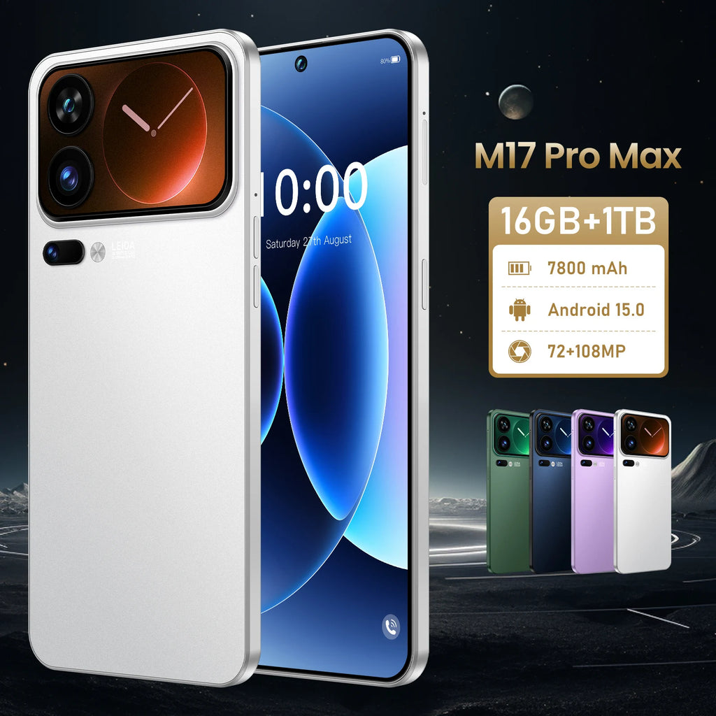 Tidesmit 5G Smartphone 7.3-inch OLED 1TB 16GB RAM Unlocked Mobile Tidesmit