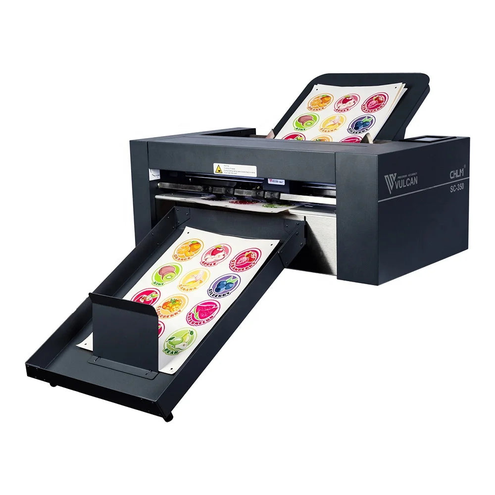 Vulcan SC-350 Mini Desktop A3+ Automatic Sheet Fed Digital Label Cutting Machine Sheet Label Kiss Cutter Machine