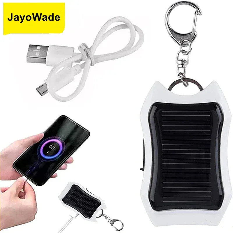 Solar Keychain Charger 1200mAh - Portable Power Bank by Tidesmit Tidesmit