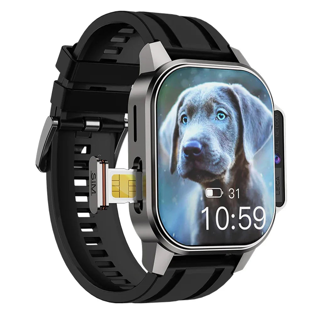 4G Android Smartwatch B22 with Camera - 2.04 Inch AMOLED Display My Store