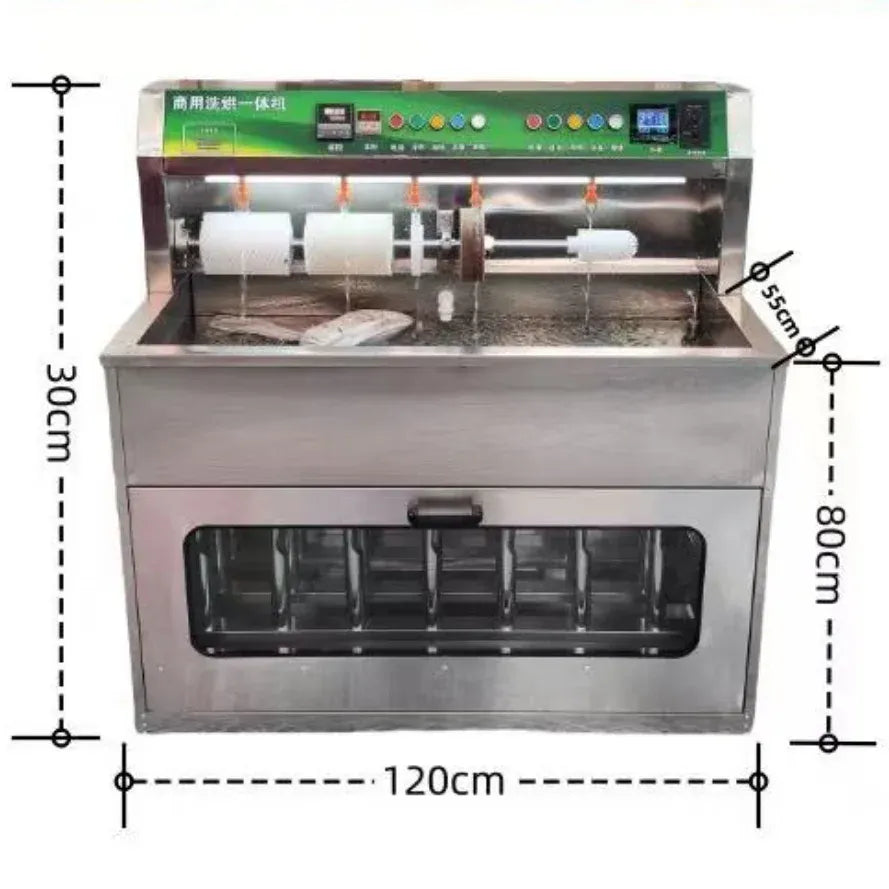 Commercial Shoe Washing Machine Shoe Drying Machine Drying One Dual-purpose Shoe Washing Shop Dry Cleaning Shop Special