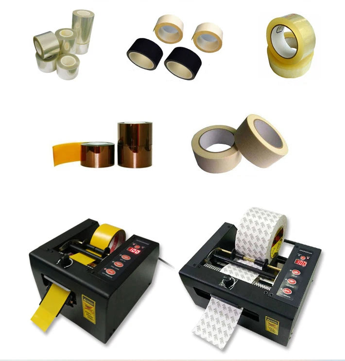 ZCUT-150 Heavy Duty Electric Tape Dispenser 150mm Automatic Core Components Engine for Medical Chemical Apparel Commodity New