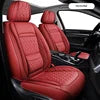 LC High End Thick Napa Leather 5 Seaters All-Season Protective Luxury Universal Car Seat Covers Fit Pickups for 50