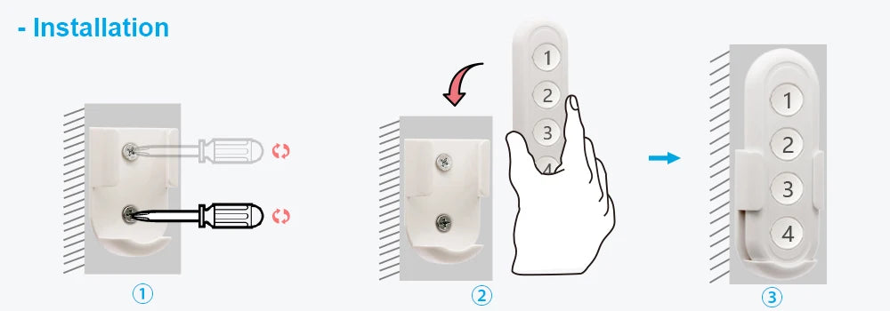 ZigBee Smart Scene Switch Wireless Remote Controller | Tidesmit EU Tidesmit