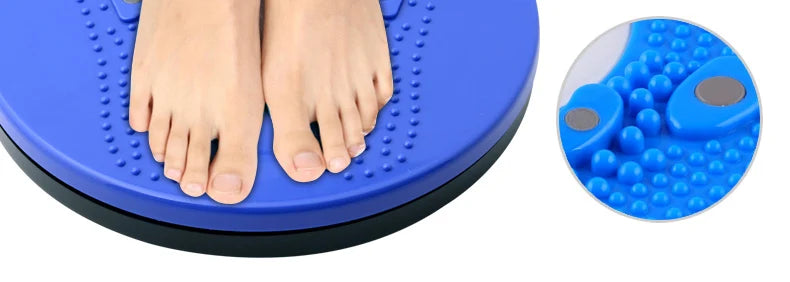 Waist Twisting Disc for Cardio Exercise and Foot Massage - Tidesmit Body Shaping Massage Equipment Tidesmit