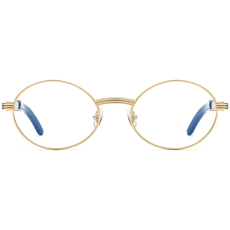 Luxury Optical Eyeglasses Frames High-End Buffalo Horn Metal Elegant and Durable