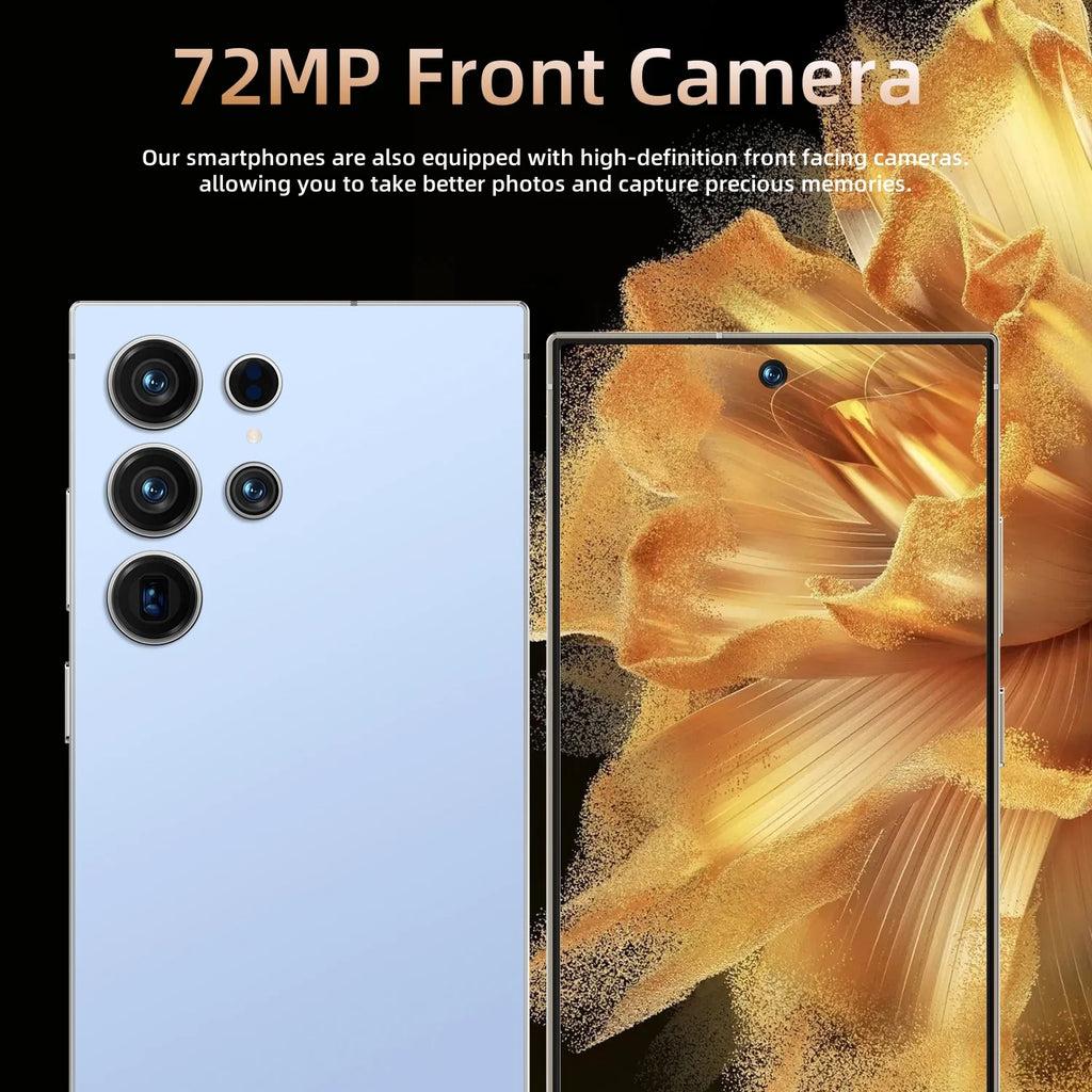 S25 Ultra 5G Smartphone, 16GB RAM, 1TB Storage, Unlocked Mobile Tidesmit