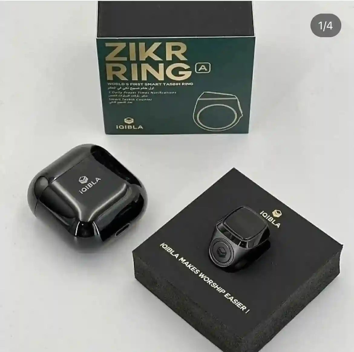 Zikr Smart Health Ring | Fitness Tracker & Biometric Monitor E02 Tidesmit