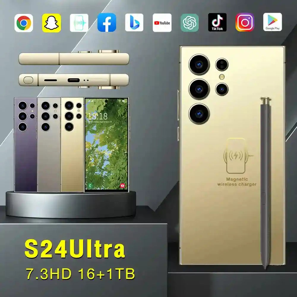 Samsung Galaxy S24 Ultra 5G 1TB 16GB RAM Unlocked Smartphone Tidesmit
