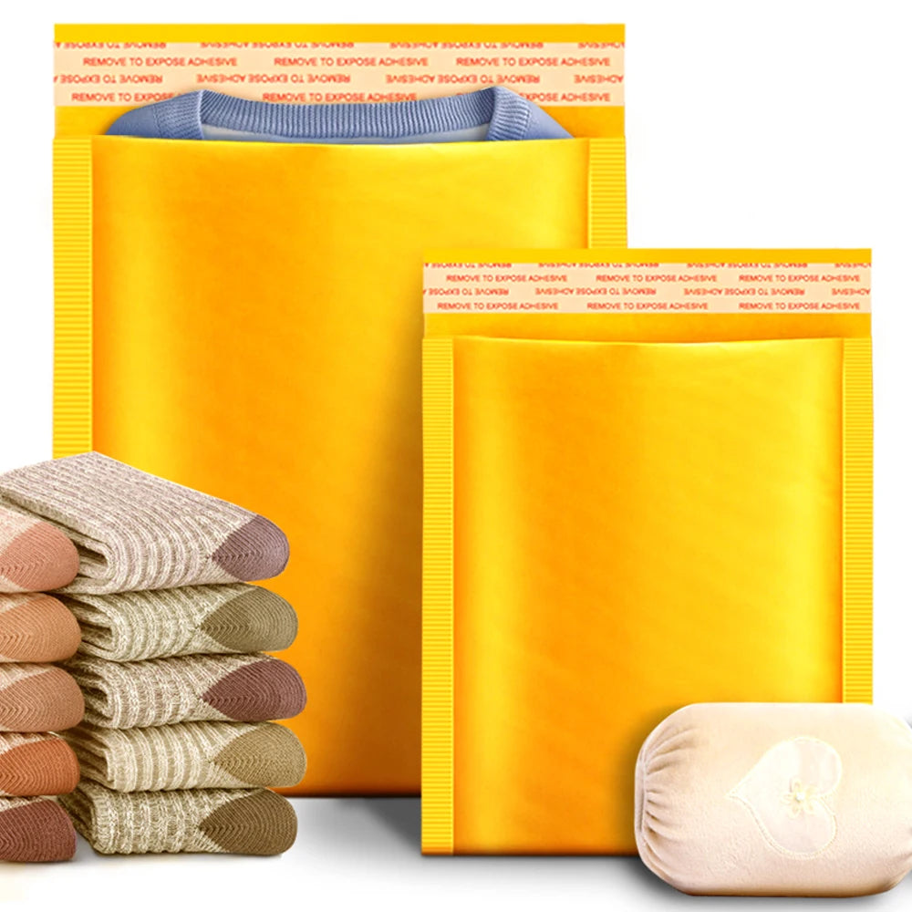 6x10 Large Kraft Bubble Mailers Padded Envelopes Custom Bubble Poly Wrap Mailer