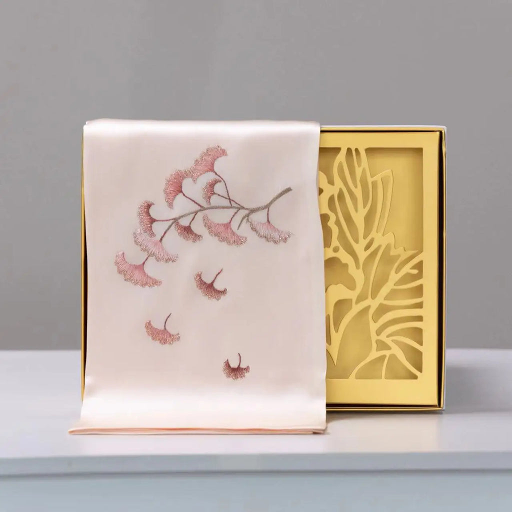 Suzhou Embroidery Silk Scarf Traditional Craft Gift