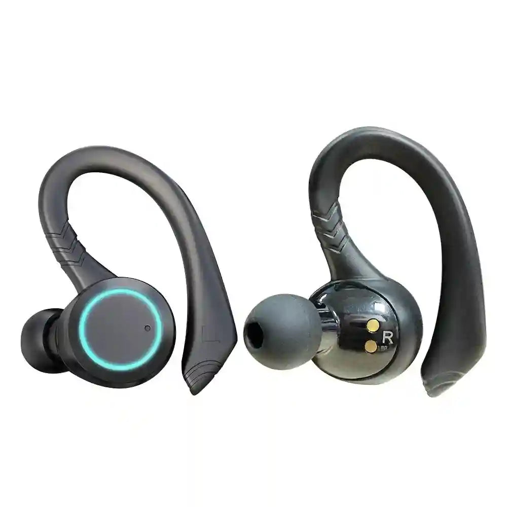 Tidesmit BE1033 Wireless Sport Earbuds | IPX7 Waterproof | Black & Green Tidesmit
