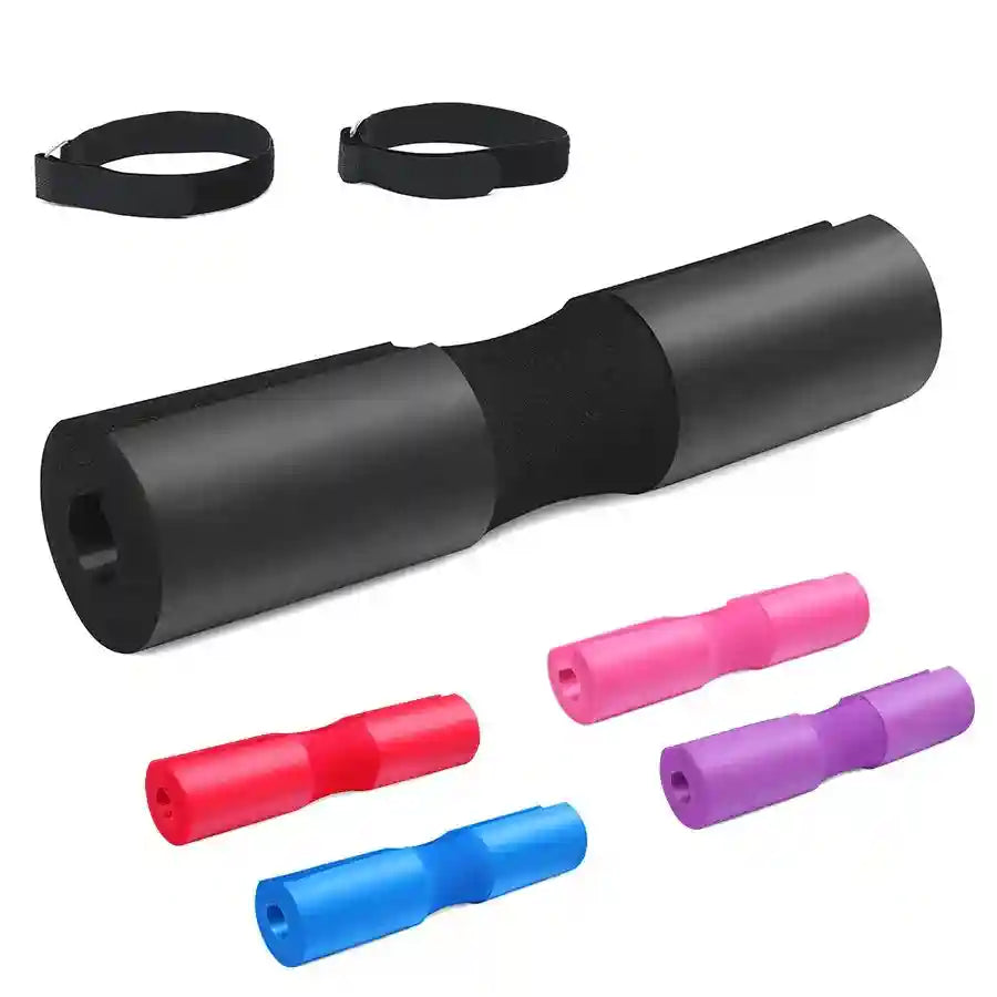 Barbell Pad Set with Carry Bag - 7 Piece Home Gym Accessory Tidesmit