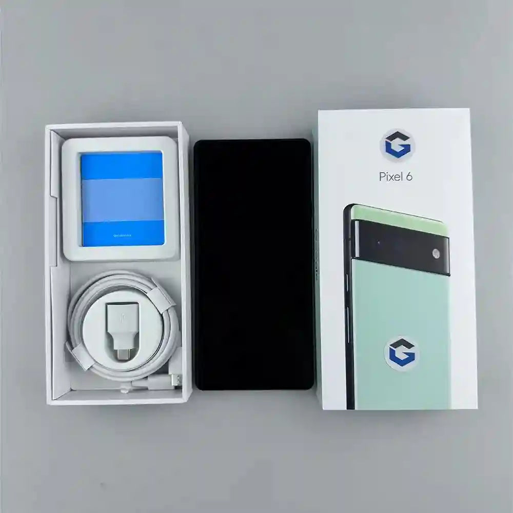 Hot Sale Unlocked Cell Phones For Google Pixel 6 128G 256G Good Quality Original Used Mobile Phone Tidesmit