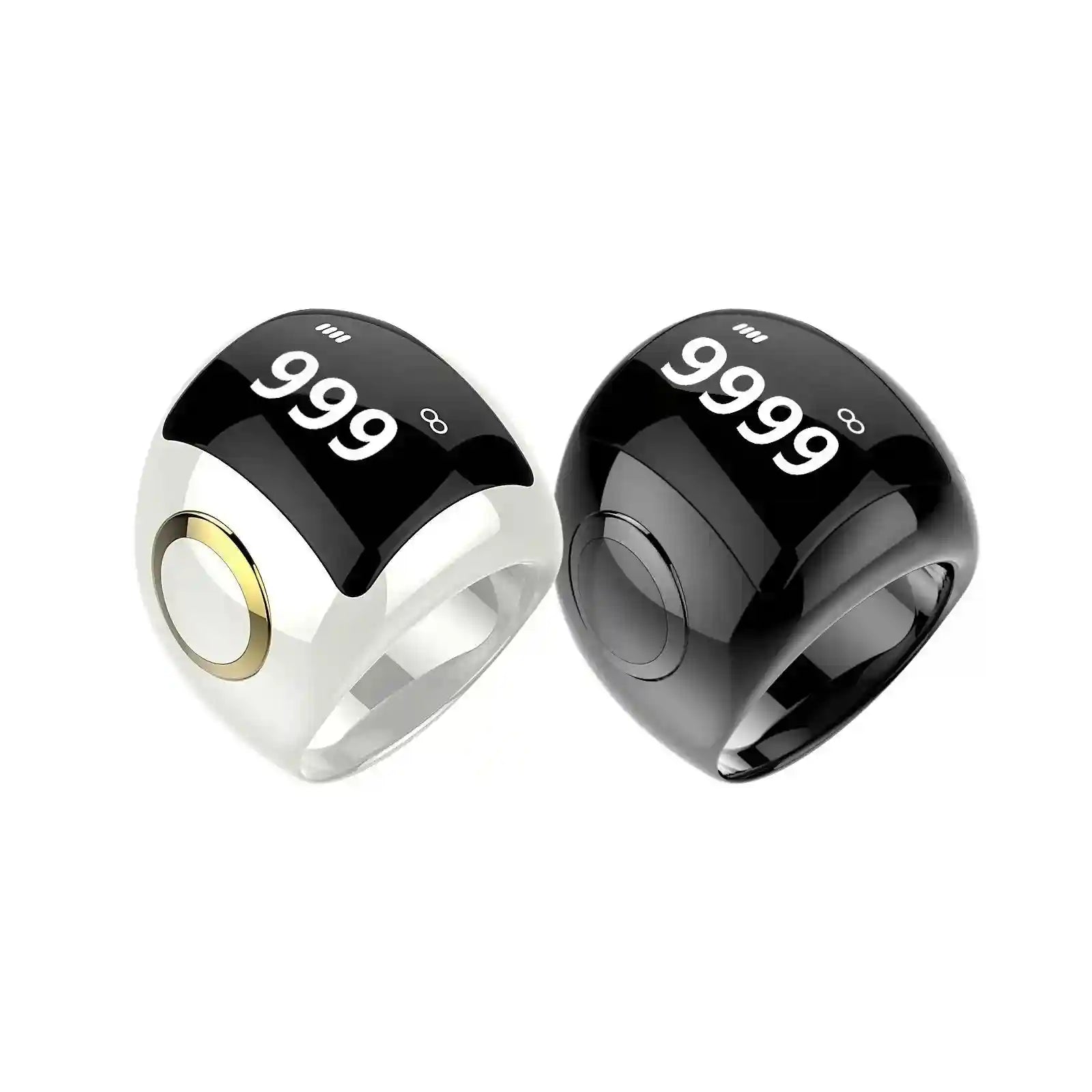Tidesmit Smart Health Ring - Bluetooth Fitness Tracker with Heart Rate Monitor Tidesmit