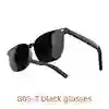 Tidesmit Smart Audio Glasses - Bluetooth 5.3 Hands-Free Headset G05-T-Black Tidesmit