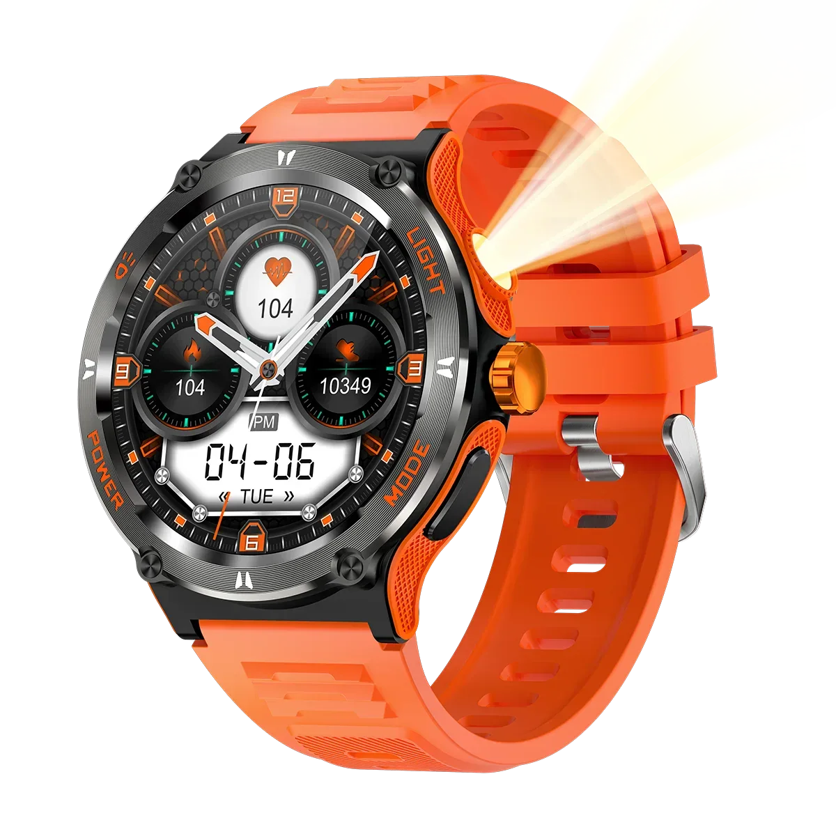 Smartwatch KT76 Waterproof Fitness Tracker with Heart Rate Monitor My Store