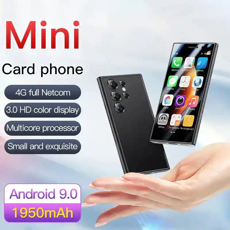 Mini 4G Smartphone: 3-Inch Compact Unlocked Mobile (16GB, 2GB RAM) Tidesmit