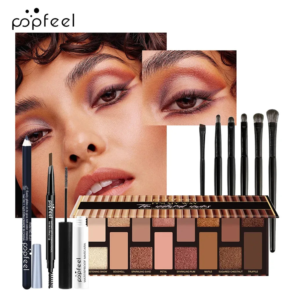 Professional Makeup Kit – All-in-One Salon-Quality Eyeshadow & Lipstick Set Professional Makeup Kits SET004A Tidesmit