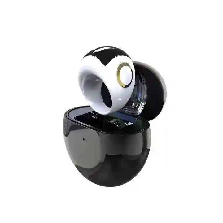 Smart Zikr Ring: Digital Prayer Counter & Health Monitor - Black Tidesmit