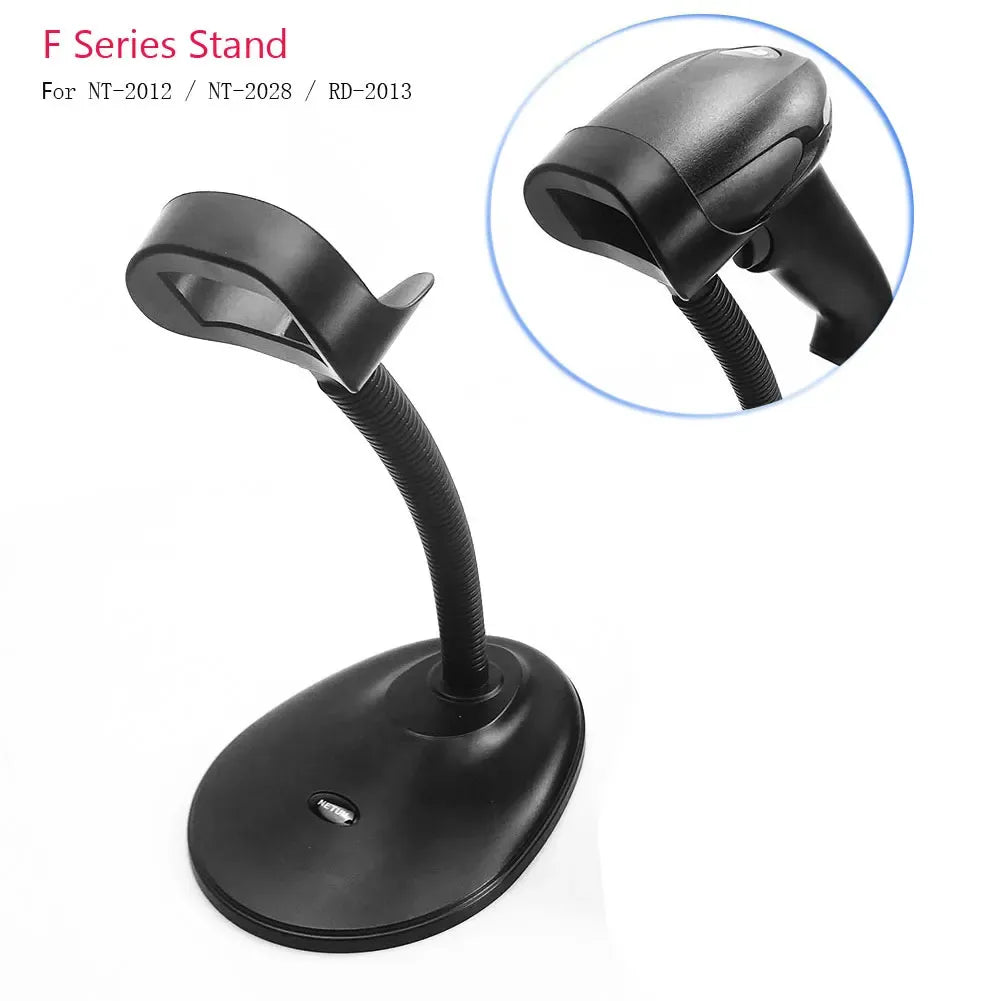 NETUM Barcode Scanner Stand, Adjustable Hands Free Barcode Scanning Bar-Code Reader Cradle, Scan Gun Label Reader Holder