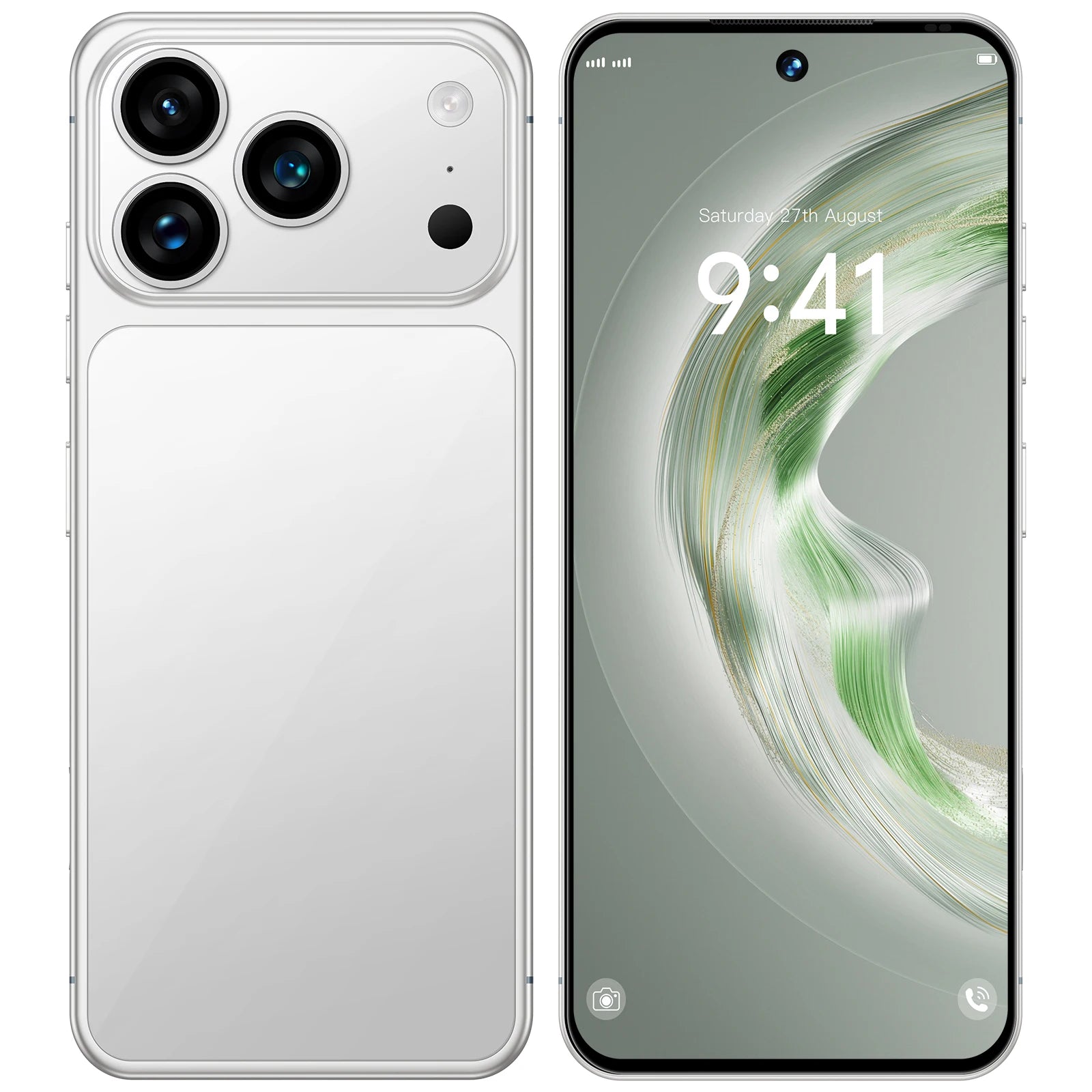 5G Smartphone 7.3 Inch AMOLED 16GB RAM 1TB Storage Unlocked Mobile Tidesmit