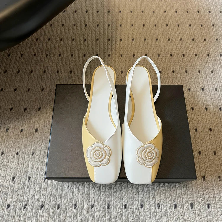 Luxury CC Style Designer Shoe Women for Women New Styles Women's Flat Shoes Loafers Shoes for Women Lady Shoe Slingback Pumps