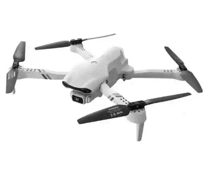 F10 Camera Drone with WiFi FPV, 4K Capability & Foldable White Design Tidesmit