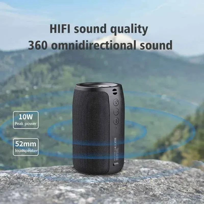 Portable Bluetooth Speaker Waterproof Wireless Audio 360 Sound My Store
