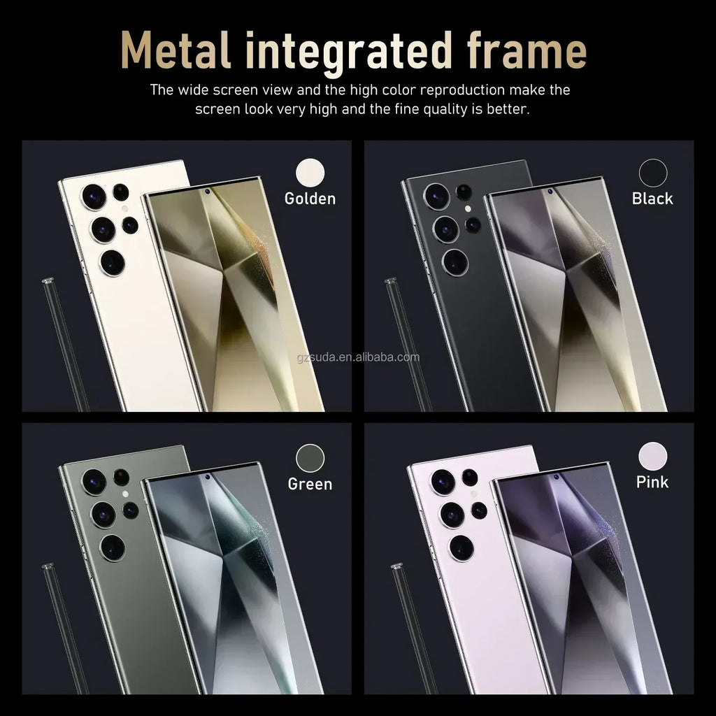 Fast Delivery Note 30 Ultra 7.3 Inch AMOLED 5G Phone Tidesmit