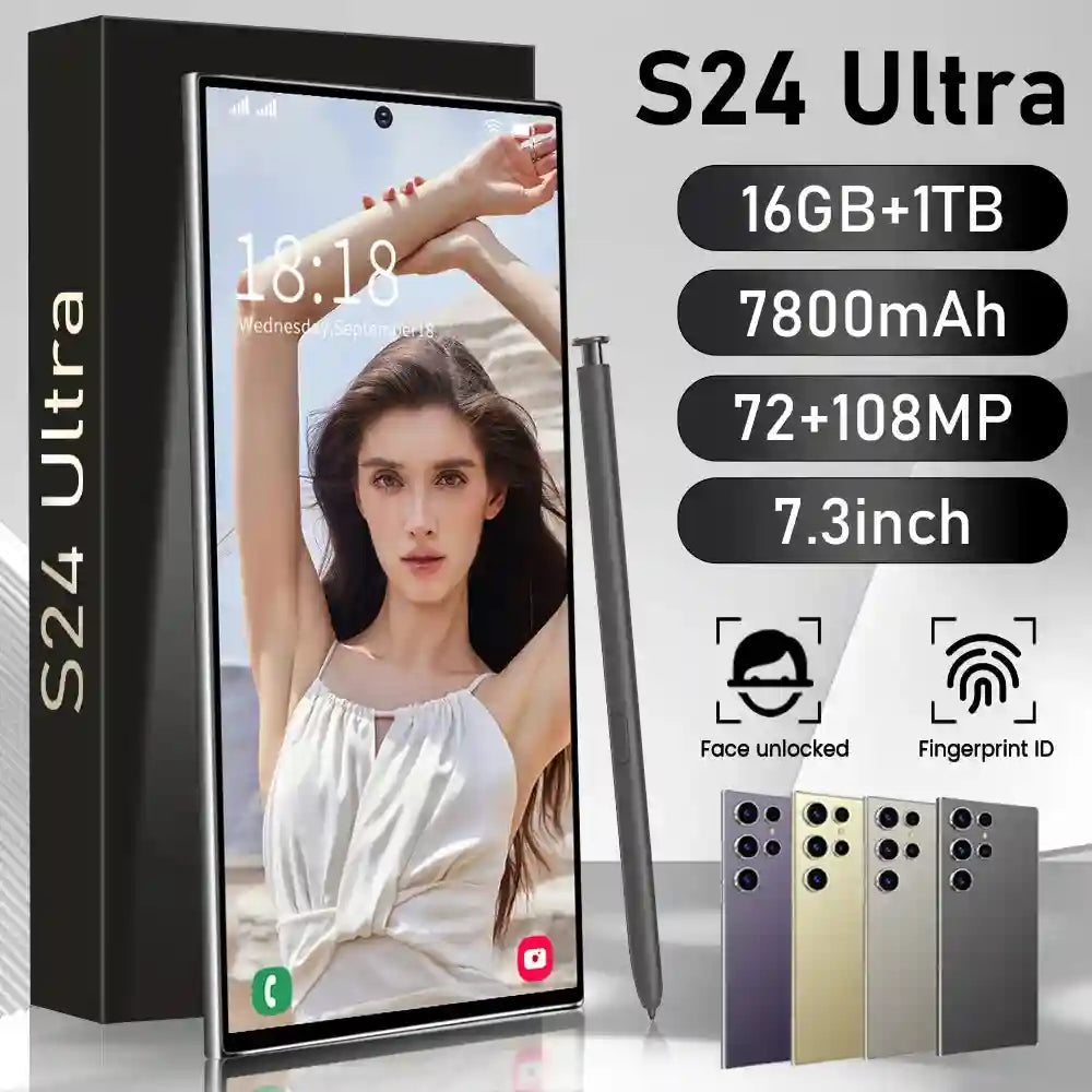 Tidesmit 5G Smartphone, 16GB RAM, 1TB Storage, 108MP Camera Tidesmit