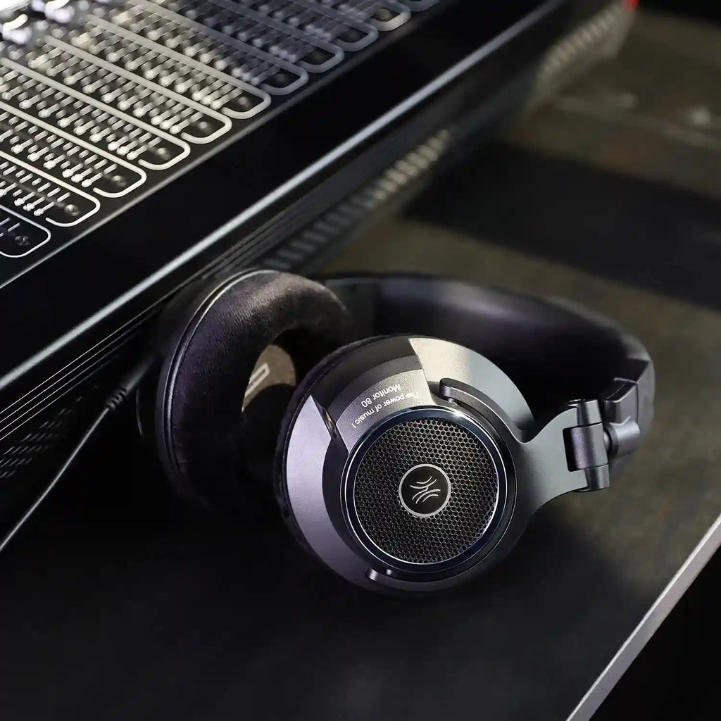 Open Back Audiophile Headphones - Wired Hi-Res Studio Monitor Tidesmit