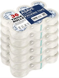 Clear packing tape rolls, labeled 36-pack, stacked view