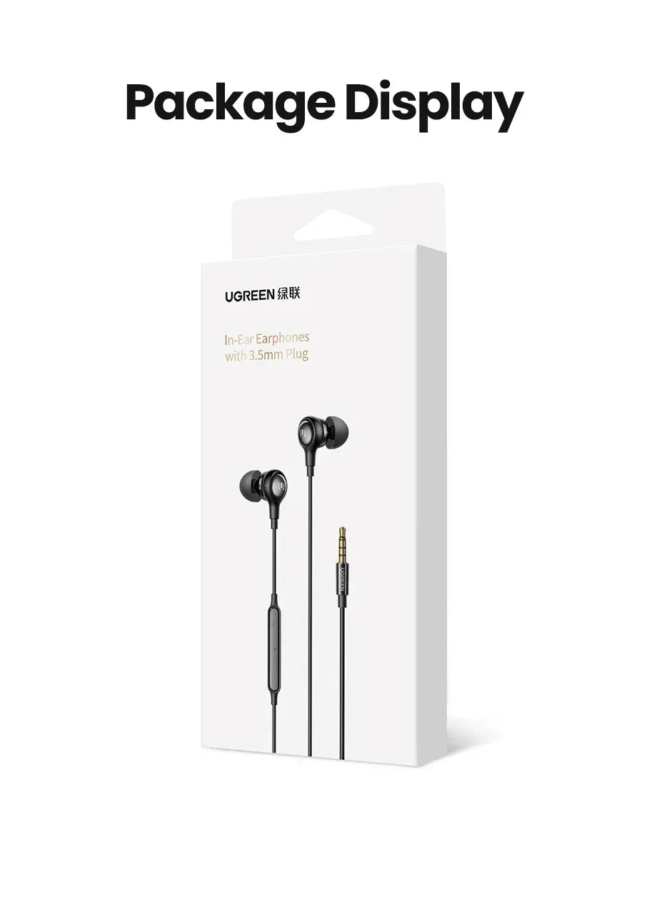 Wired Earbuds With Noise Cancelling Microphone by Tidesmit Tidesmit